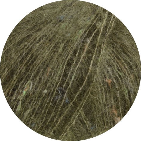Natural Superkid Tweed 616 - Oilvgrön - Butik Maglia