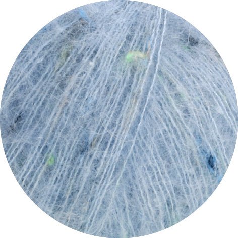 Natural Superkid Tweed 618 - Ljusblå - Butik Maglia