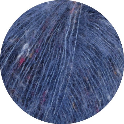 Natural Superkid Tweed 619 - Mörkblå - Butik Maglia