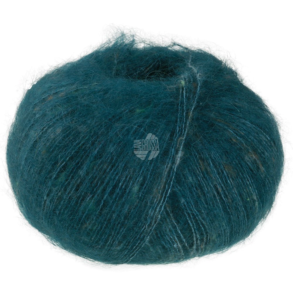 Natural Superkid Tweed 634 - Djuphavsgrön - Butik Maglia