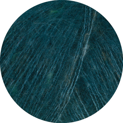 Natural Superkid Tweed 634 - Djuphavsgrön