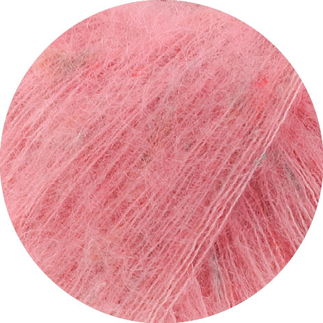 Natural Superkid Tweed 638 - Nejlika rosa