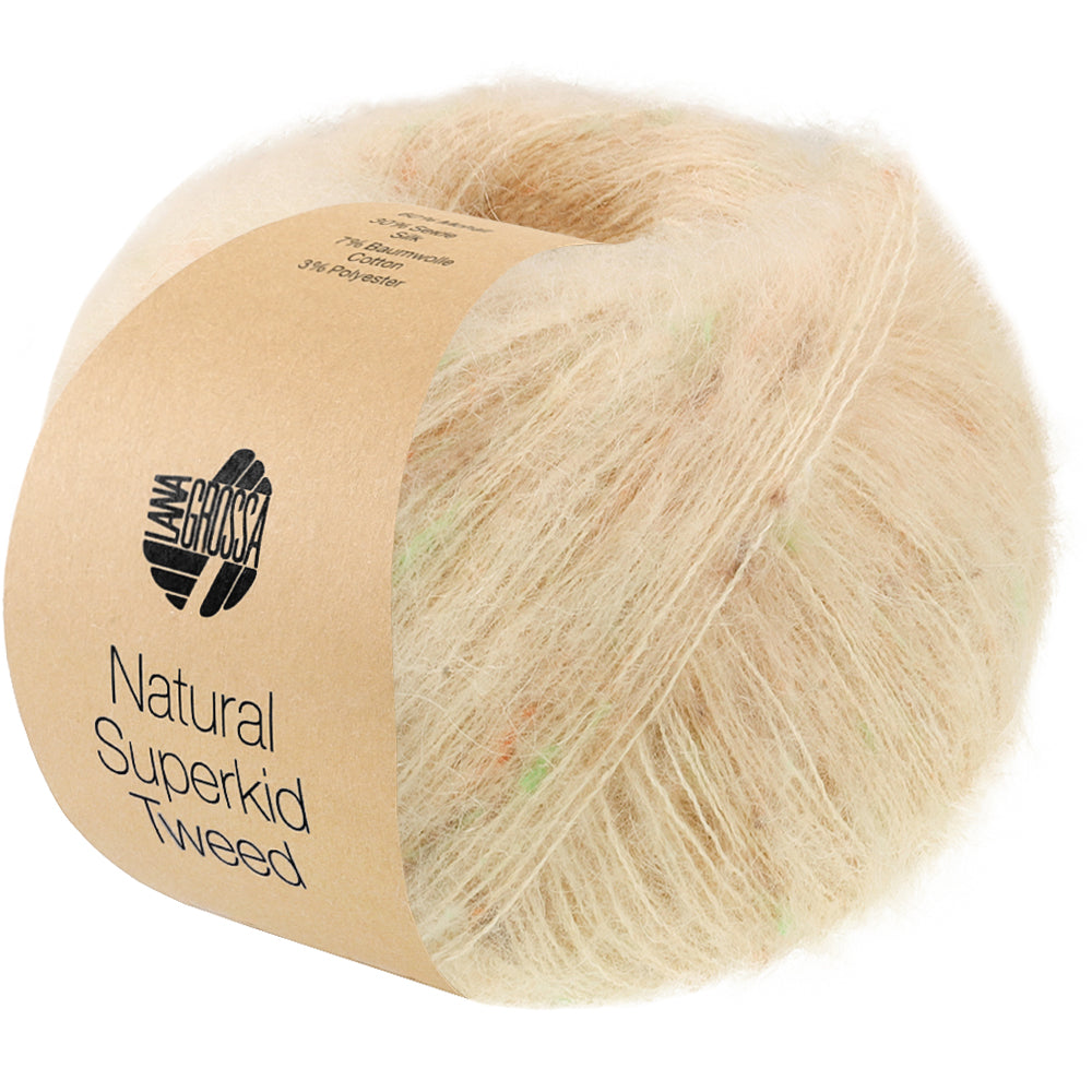 Natural Superkid Tweed 639 - Beige