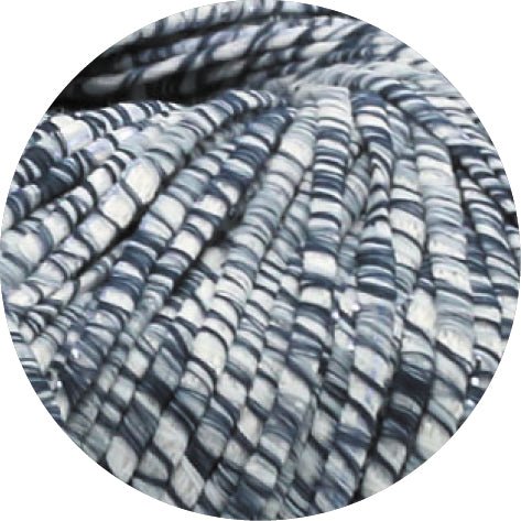 Nizza - Vit/Jeansblå/Silver - Butik Maglia