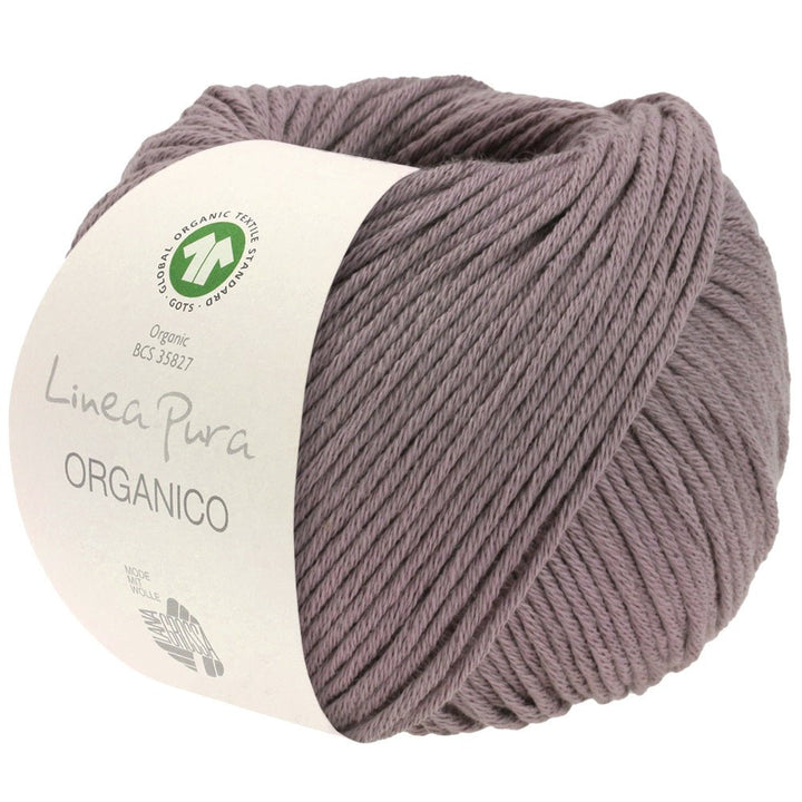 Organico GOTS ICEA - 148 Antikviolett - UTGÅTT - Butik Maglia
