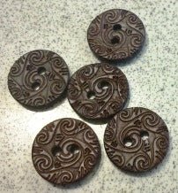 Ornament kokos - 18 mm - Butik Maglia