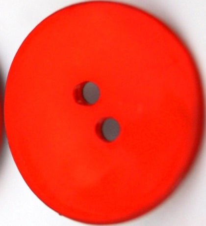 Pärlemoknapp Matt röd - 12 mm - Butik Maglia