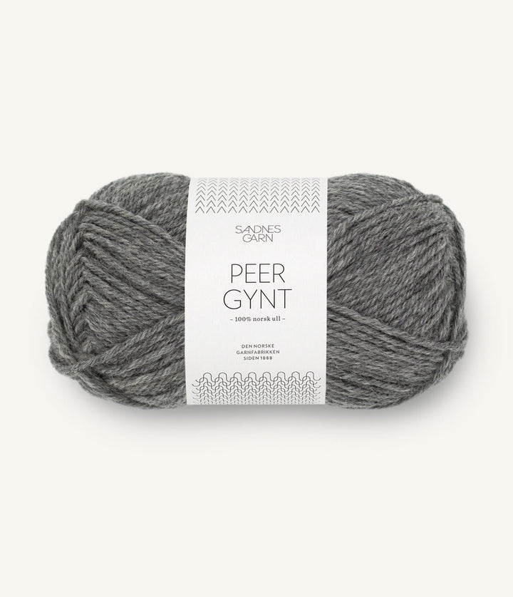 Peer Gynt - 1053 Mörk gråmelerad - Butik Maglia