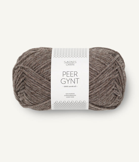 Peer Gynt - 2652 Mellanbrun melerad - Butik Maglia