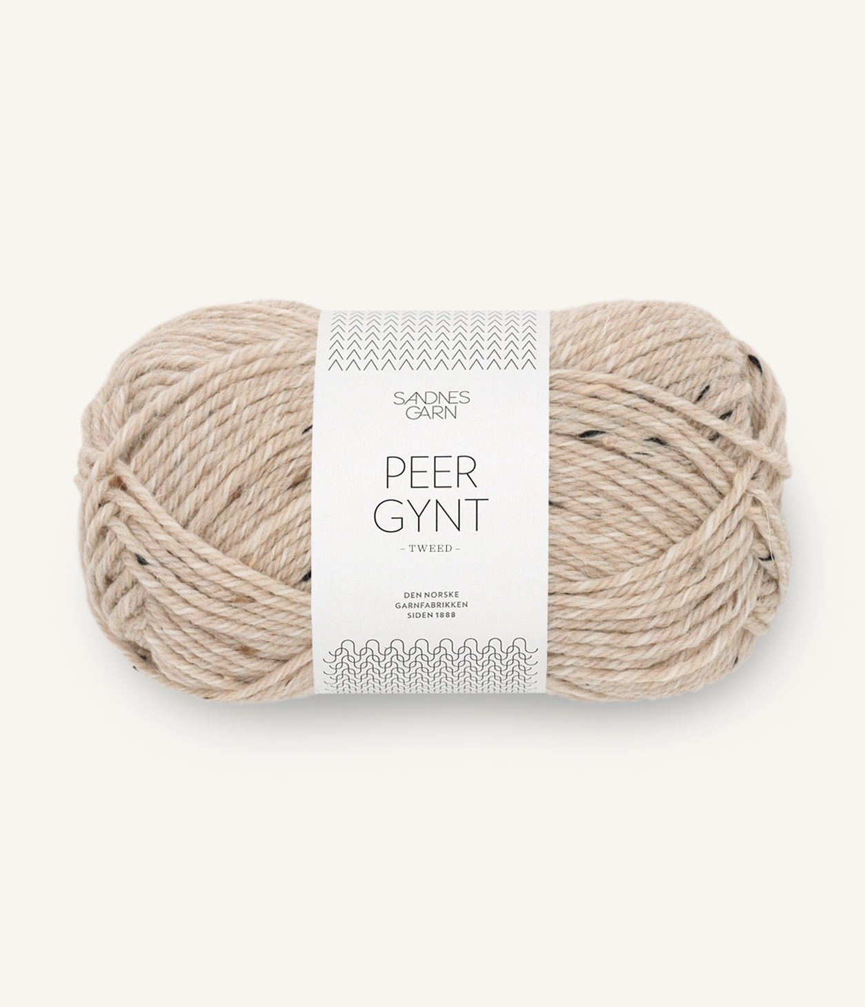 Peer Gynt - 2730 Beigemelerad Natur Tweed - Butik Maglia