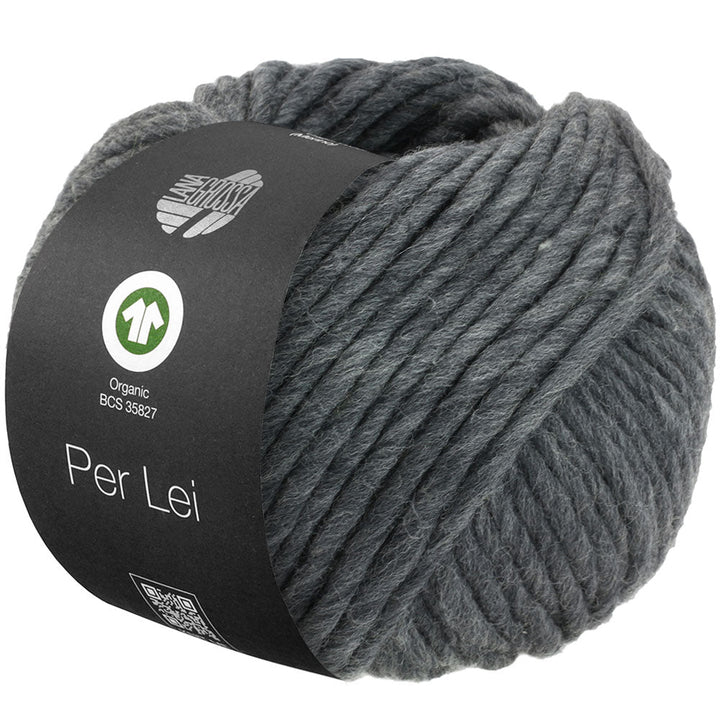 Per Lei GOTS - 008 Mörkgrå - Butik Maglia