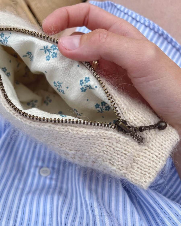 PetiteKnit Blixtlås 17 cm - Sand - Butik Maglia