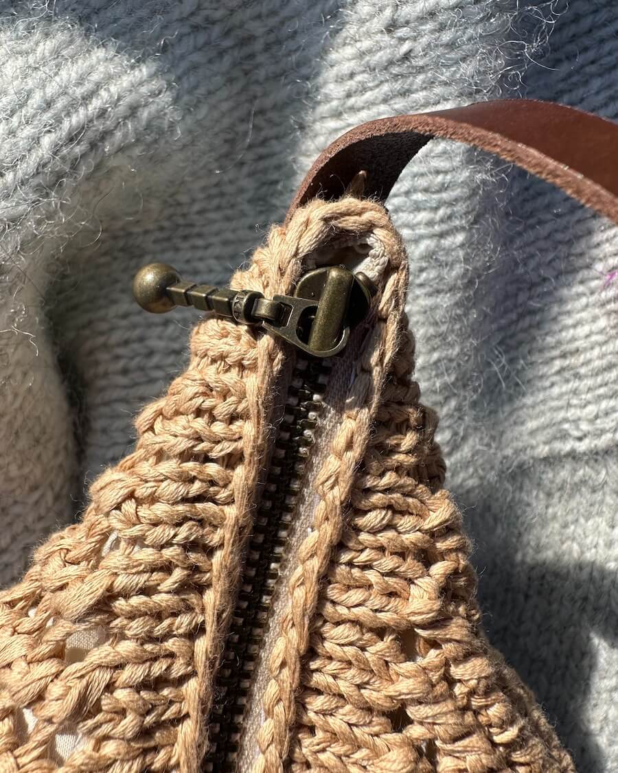 PetiteKnit Blixtlås 28 cm - Navy - Butik Maglia