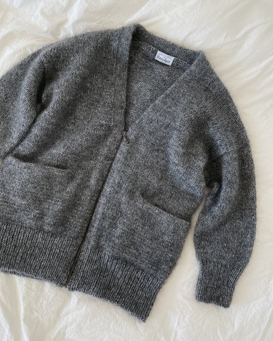 PetiteKnit Blixtlås 45 cm - Granit - Butik Maglia