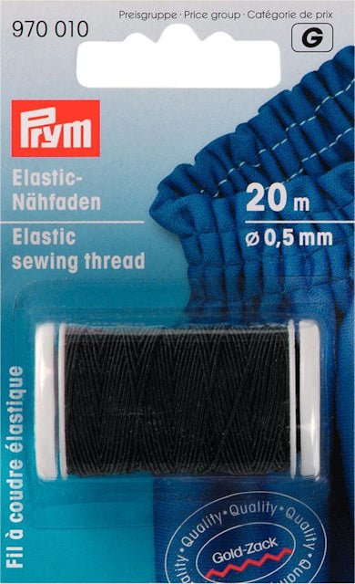 Resårtråd 0,5 mm/20 m svart - Butik Maglia