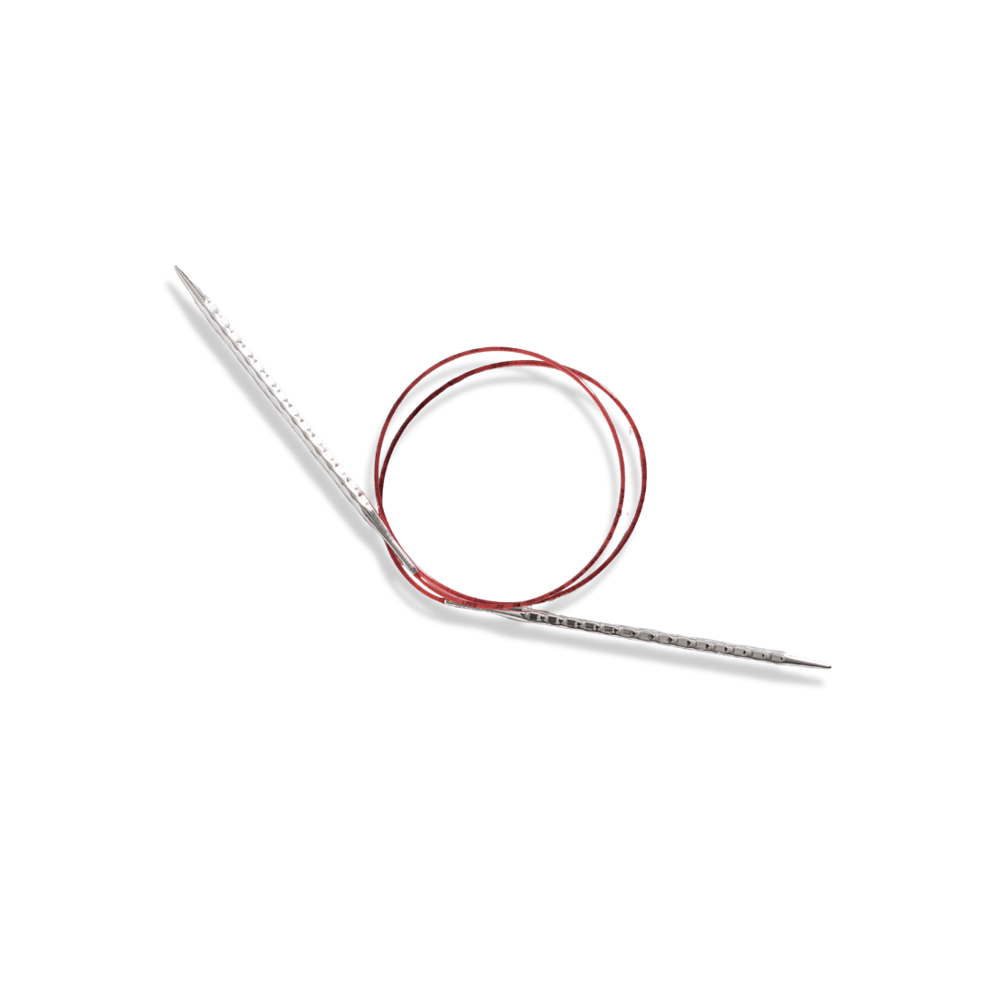 Rundsticka Addi Novel Fyrkantig Lace - 60 cm, 3.5 mm - Butik Maglia