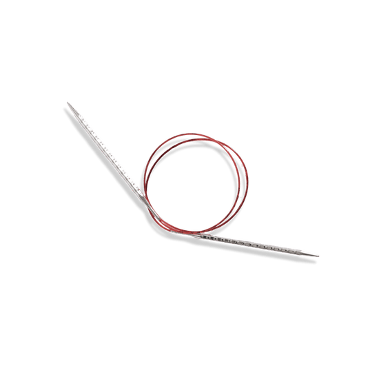 Rundsticka Addi Novel Fyrkantig Lace - 60 cm, 3.5 mm - Butik Maglia