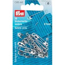 Säkerhetsnål 27 mm, 16 st - Butik Maglia