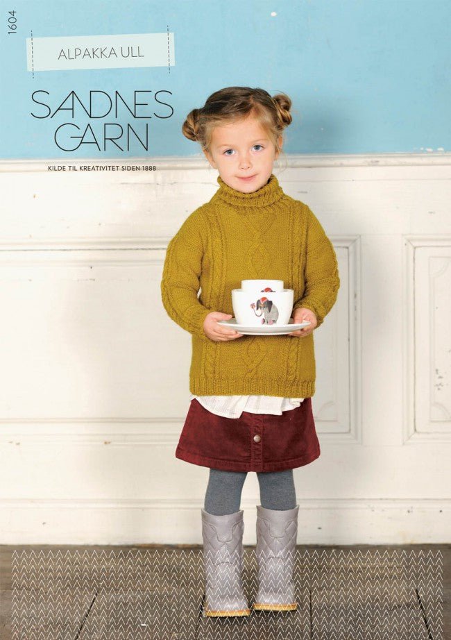 Sandnes 1604 Alpakka Ull Barn - Butik Maglia
