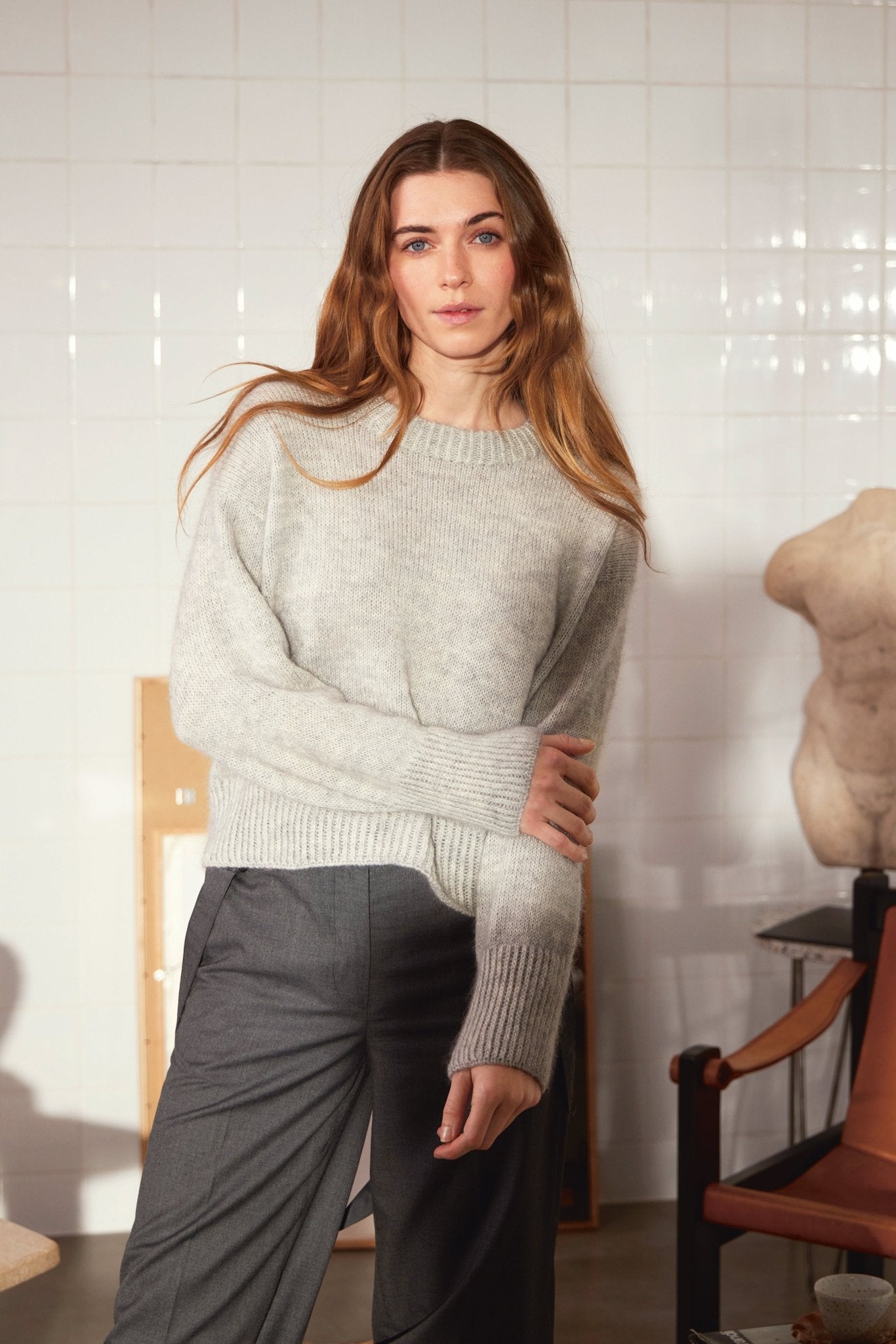 Sandnes 2403 - 13 - Heather sweater - Butik Maglia