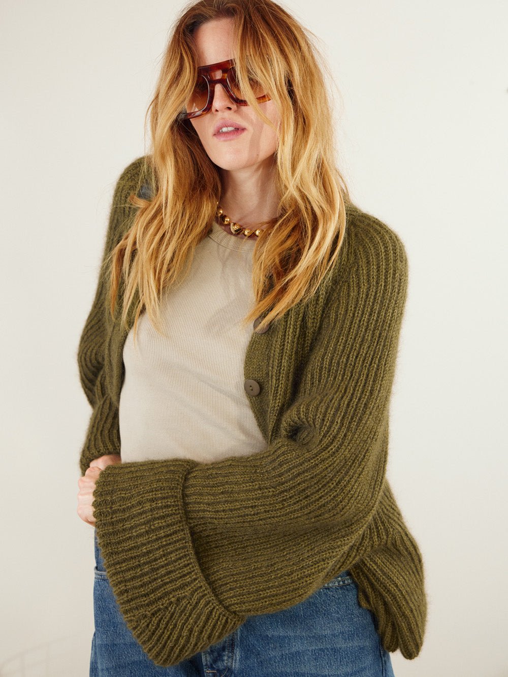 Sandnes 2409 - 3 Penny Cardigan - Butik Maglia