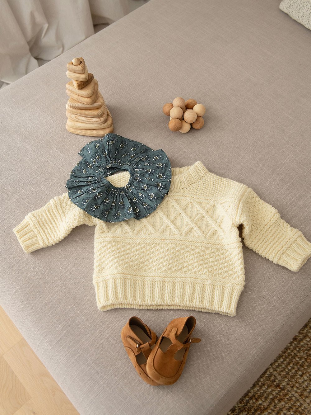 Sandnes 2413 - 1 Guernsey sweater baby - Butik Maglia