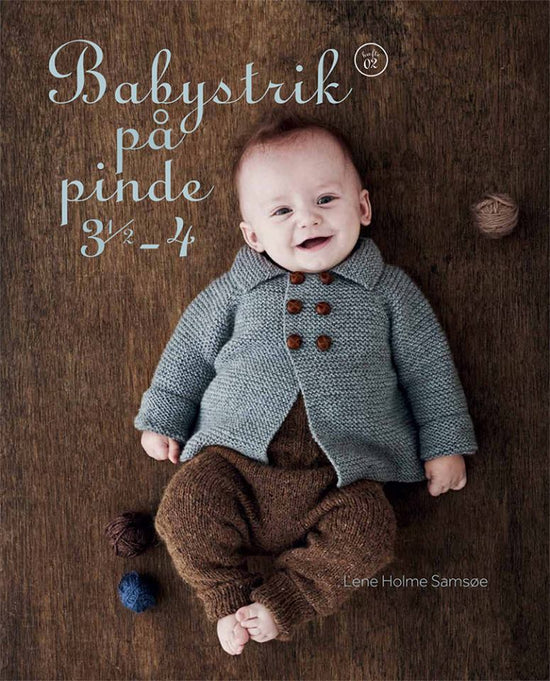 Sandnes Babystickning st. 3,5 - 4, häfte 02 - Butik Maglia