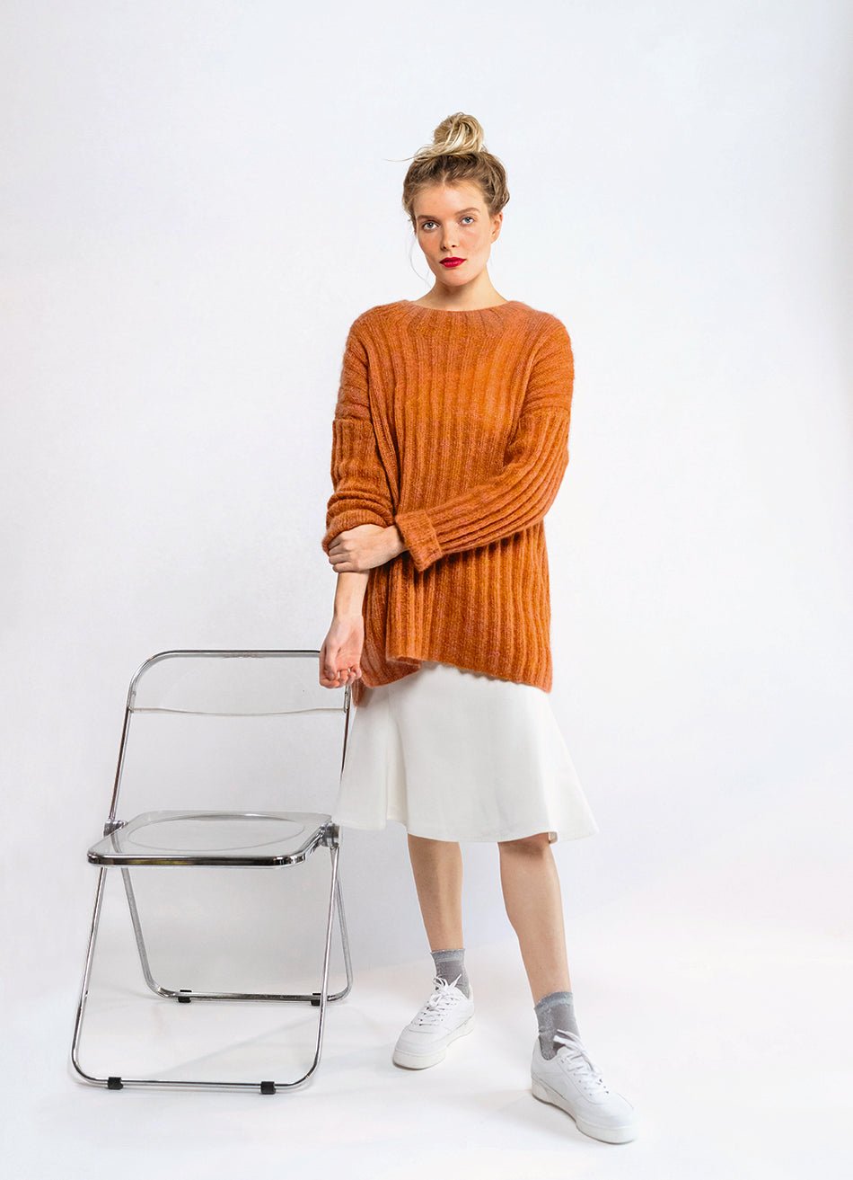 Sandnes Sjömannens ribbjumper nr. 5 sv - UTGÅTT - Butik Maglia