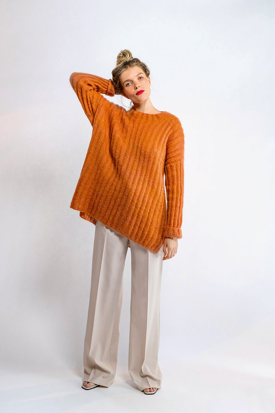 Sandnes Sjömannens ribbjumper nr. 5 sv - UTGÅTT - Butik Maglia