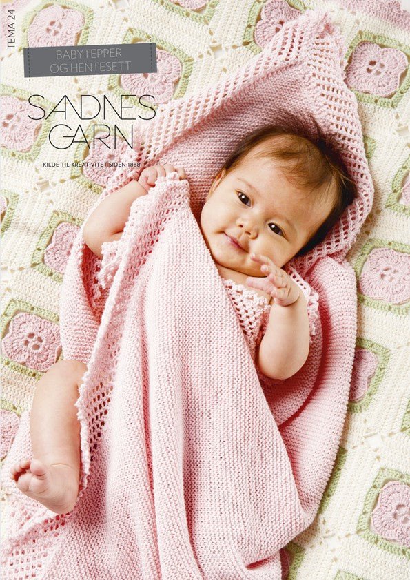 Sandnes Tema 24 Babytepper - Butik Maglia