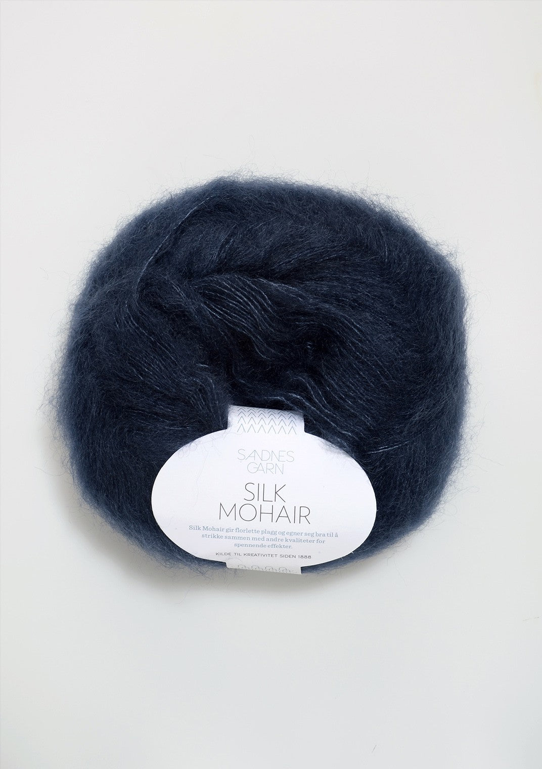 Silk Mohair - 6081 Djupblå - UTGÅTT - Butik Maglia