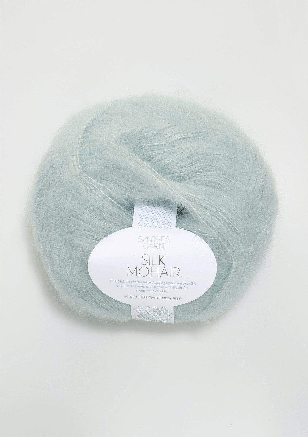 Silk Mohair - 7521 Dovt ljusblå - UTGÅTT - Butik Maglia
