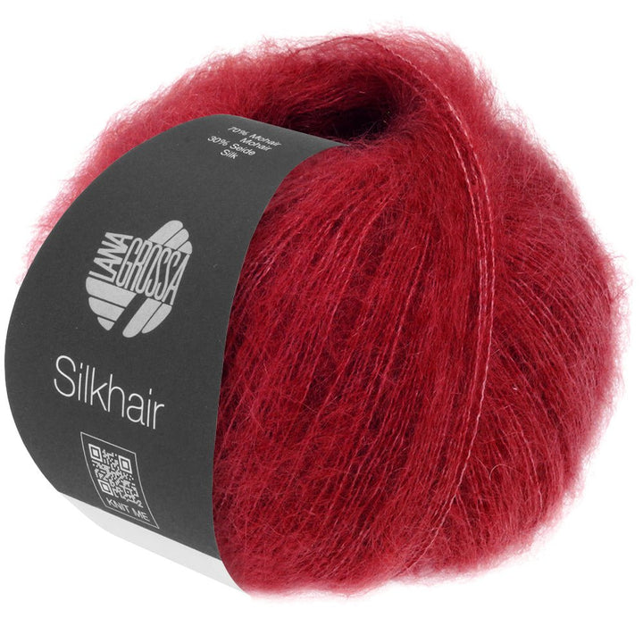 Silkhair - 208 Vinröd - Butik Maglia