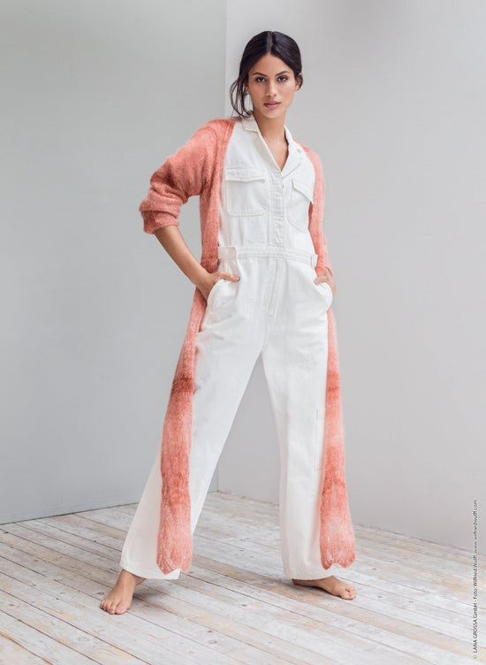 Silkhair Haze Dégradé - 1101 Gul/Ockra - UTGÅTT - Butik Maglia