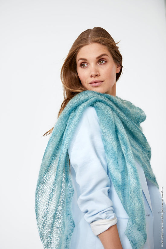 Silkhair Haze Dégradé - 1101 Gul/Ockra - UTGÅTT - Butik Maglia