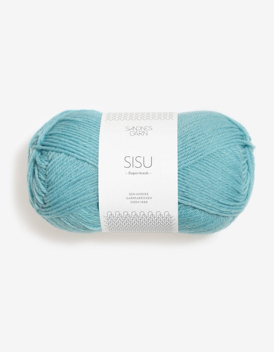 Sisu superwash - 6823 Turkos - UTGÅTT - Butik Maglia