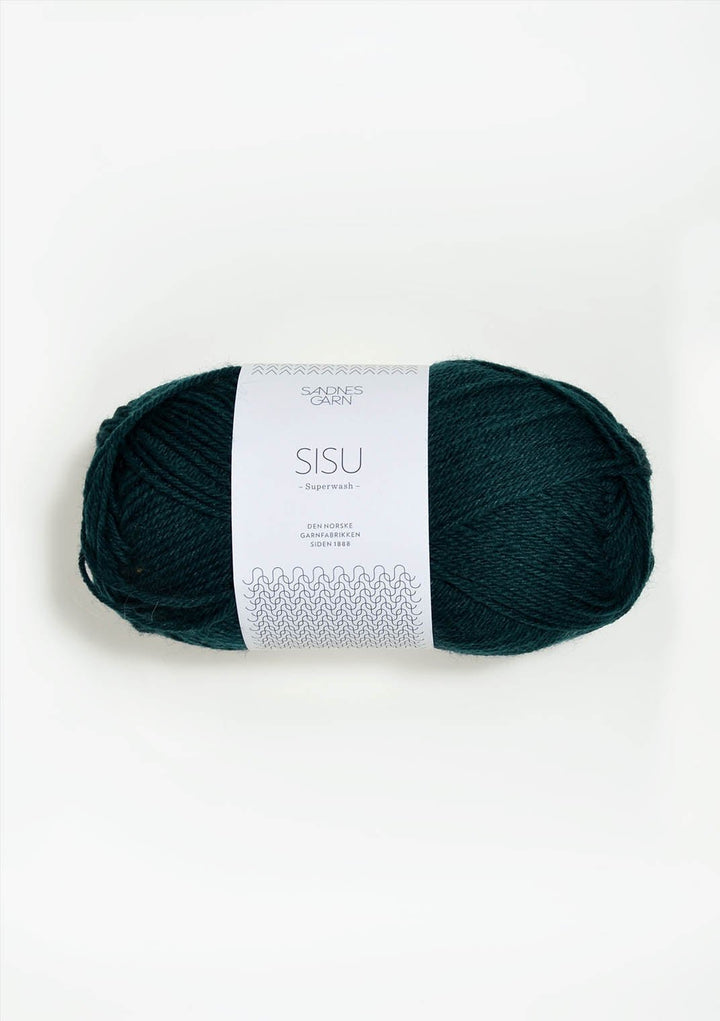 Sisu superwash - 7272 Djup petrol - UTGÅTT - Butik Maglia