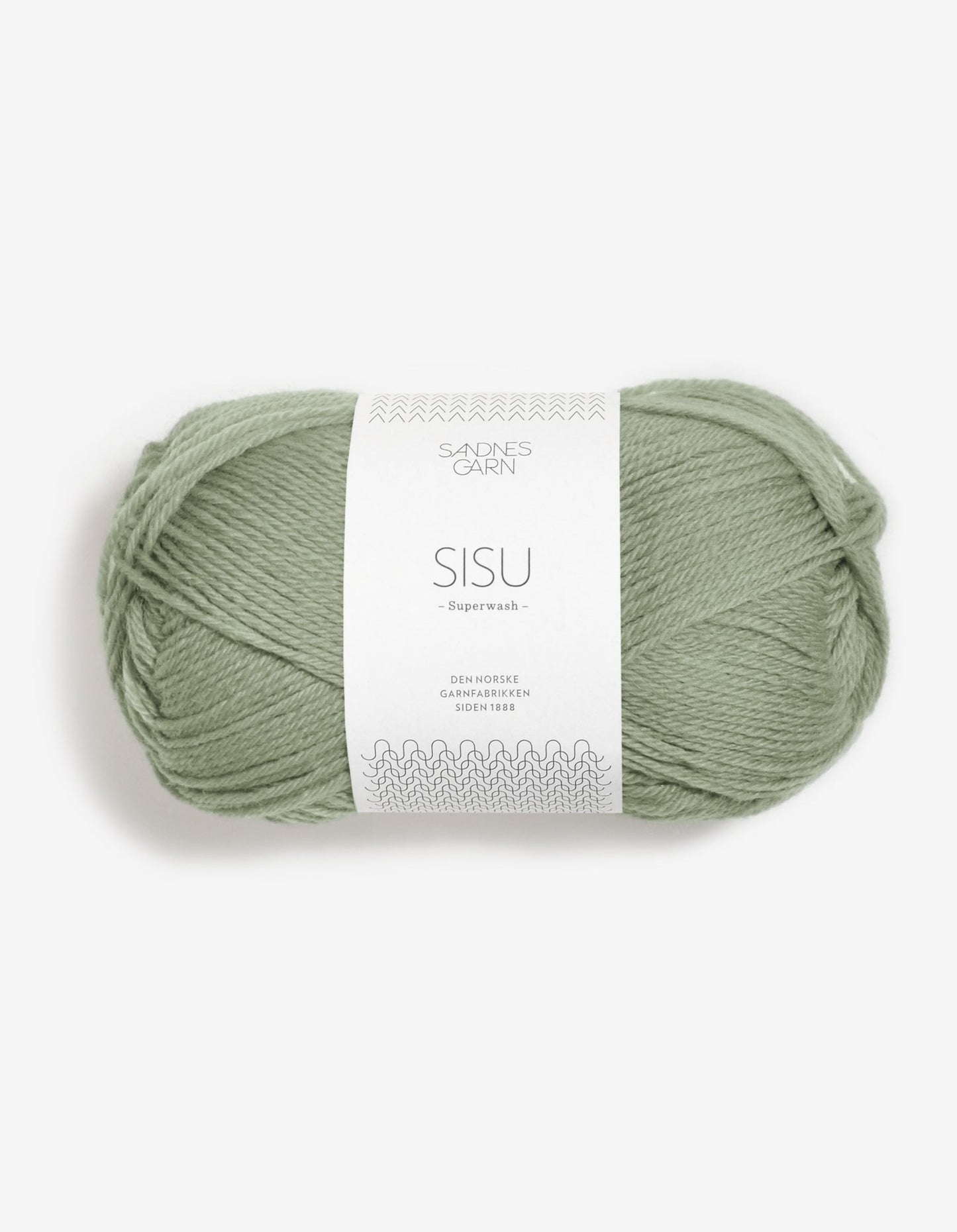 Sisu superwash - 9041 Dimmigt ljusgrön - Butik Maglia