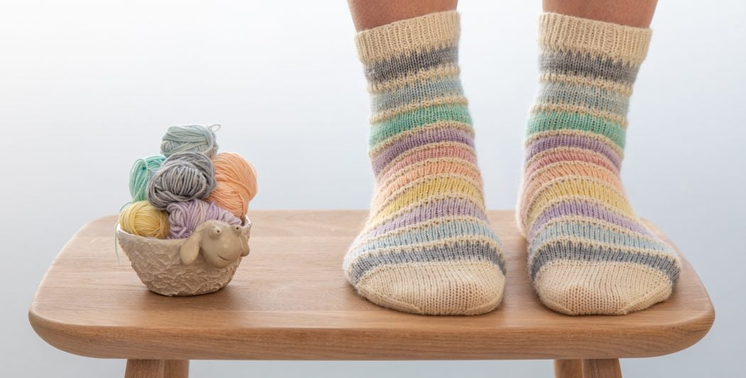 Sockan Akvarell - Butik Maglia