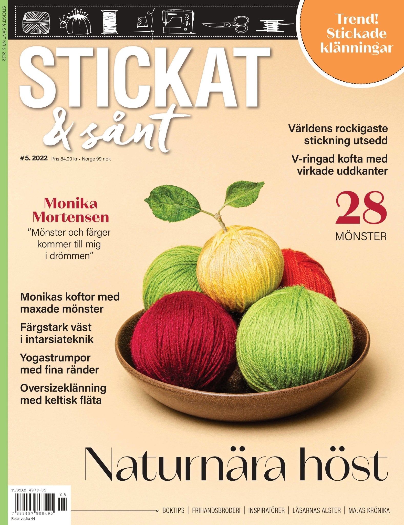 Stickat & Sånt nr 5 2022 - Butik Maglia