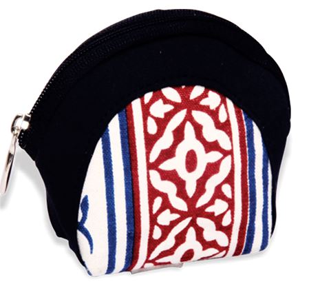 Stickmarkörfodral Navy - portmonnä - Butik Maglia