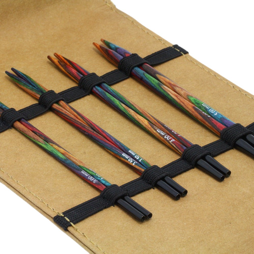 Stickset Mini KnitPro Multicolor/Alcante - 3,0 - 5,0 mm - Butik Maglia