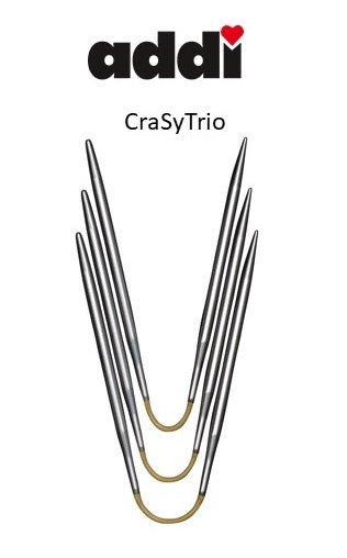 Strumpsticka Addi Crazy Trio 21 cm/2,0 mm - Butik Maglia