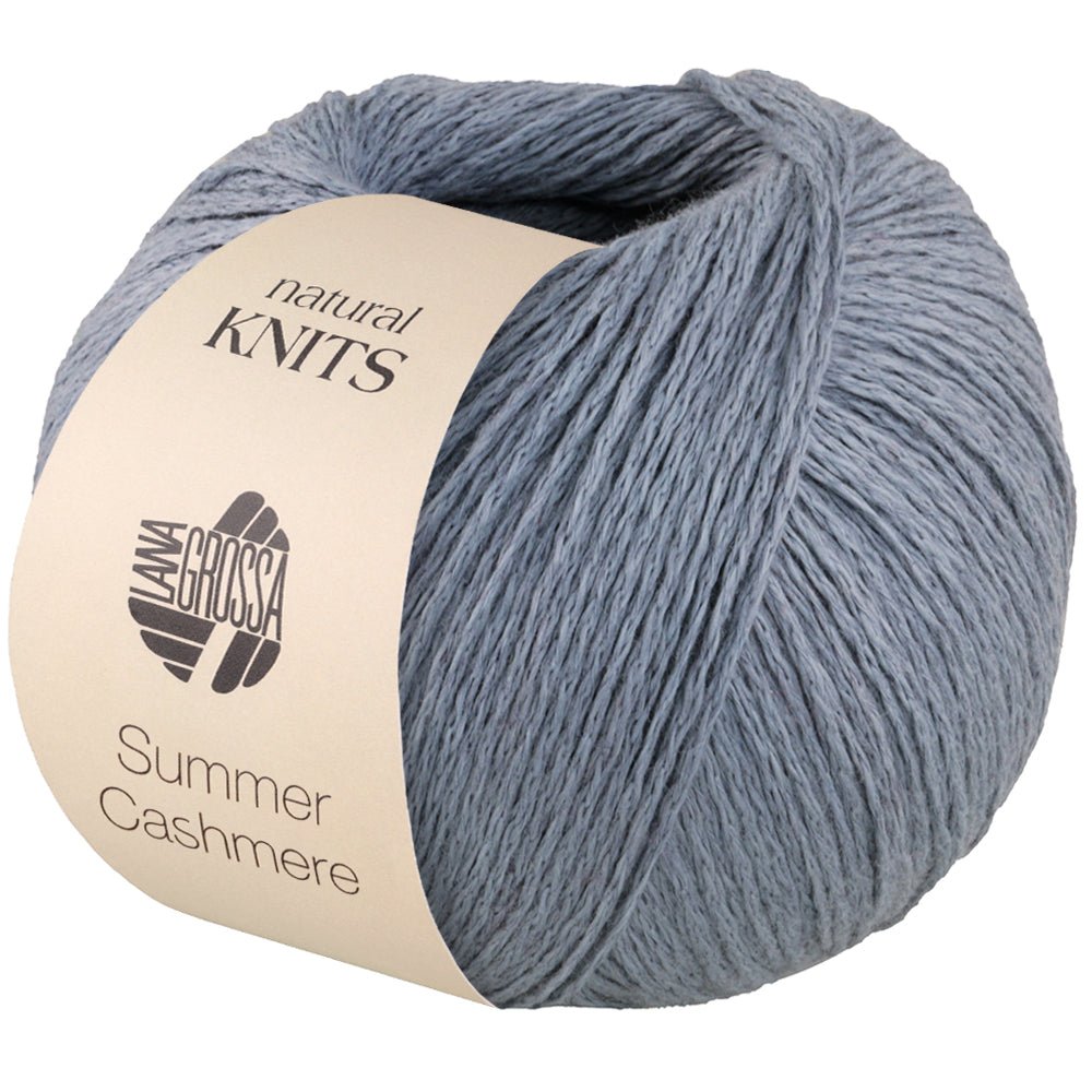 Summer Cashmere - 10 Gråblå - Butik Maglia