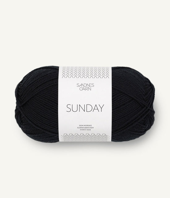 Sunday - 1099 Svart - Butik Maglia