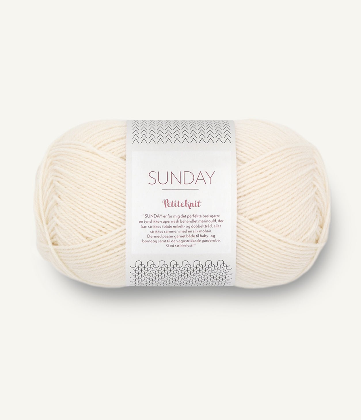 Sunday PetiteKnit - 1012 Wipped Cream - Butik Maglia