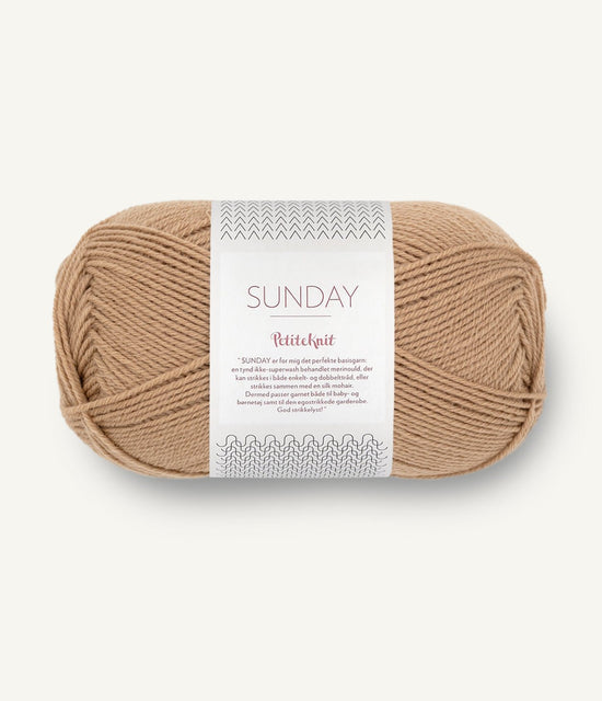 Sunday PetiteKnit - 2542 Camel - Butik Maglia