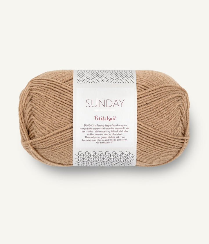 Sunday PetiteKnit - 2542 Camel - Butik Maglia