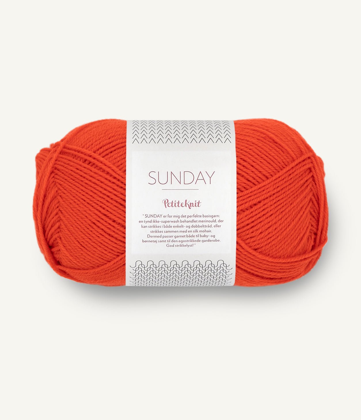 Sunday PetiteKnit - 3819 That Orange Feeling - UTGÅTT - Butik Maglia