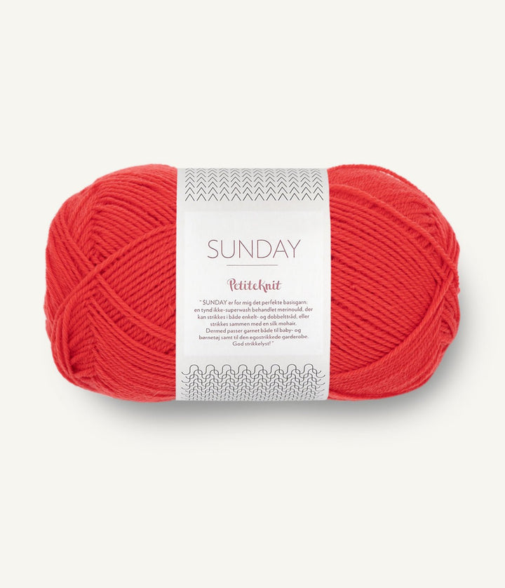 Sunday PetiteKnit - 4008 Poppy - Butik Maglia
